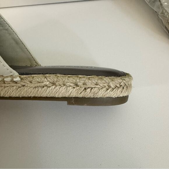 Marc Fisher Women's Slip On Espadrille Leather Beaded Rope Loafers Size 5.5 NIB - Picture 10 of 13